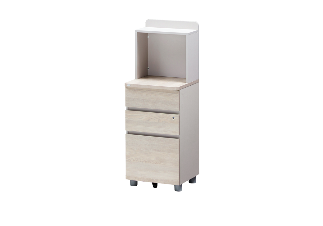 3-Drawer Cabinet + Upper Cabinet