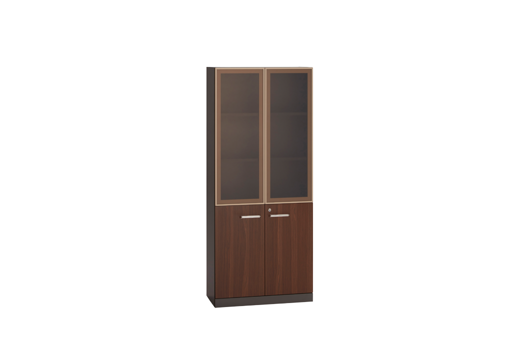 5-story Glass Door Cabinet