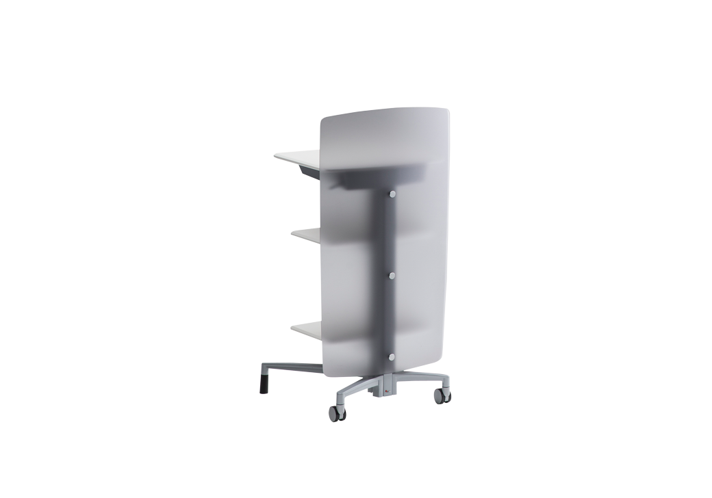 Height adjustable podium
