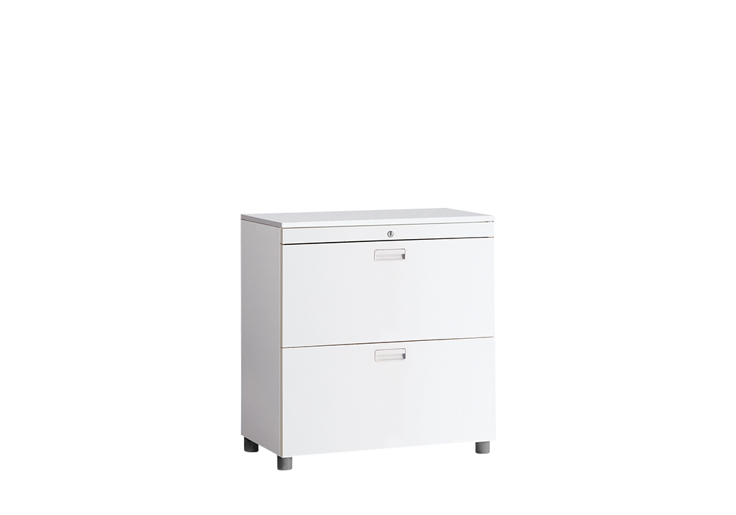 2-Tier File Cabinet