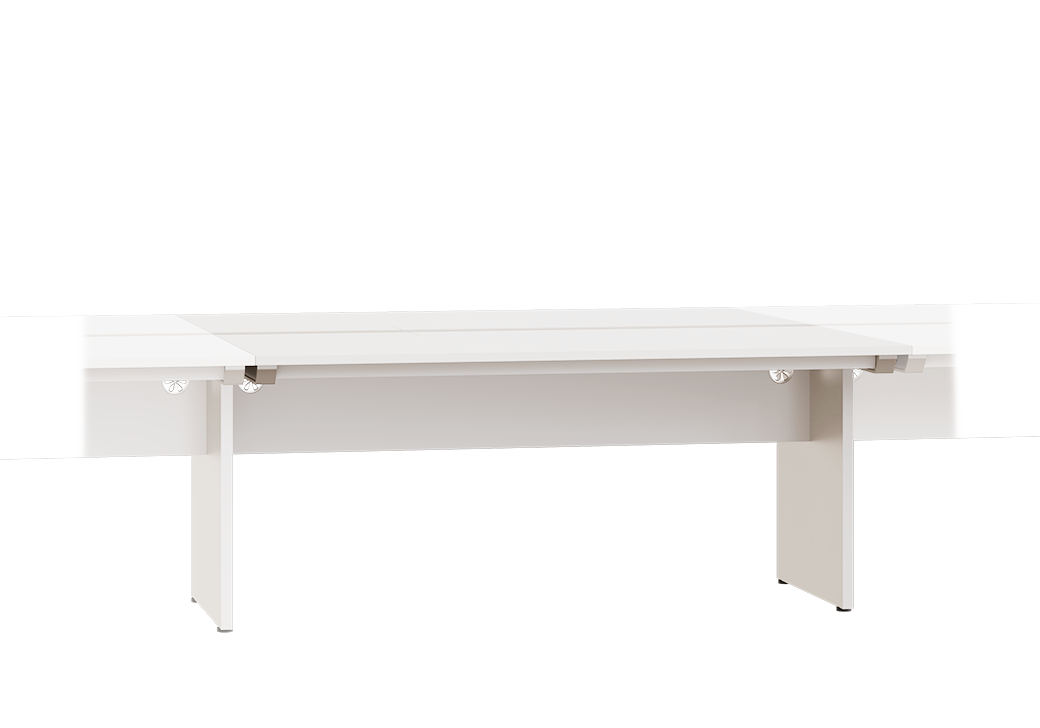 Double-Sided Connected Desk